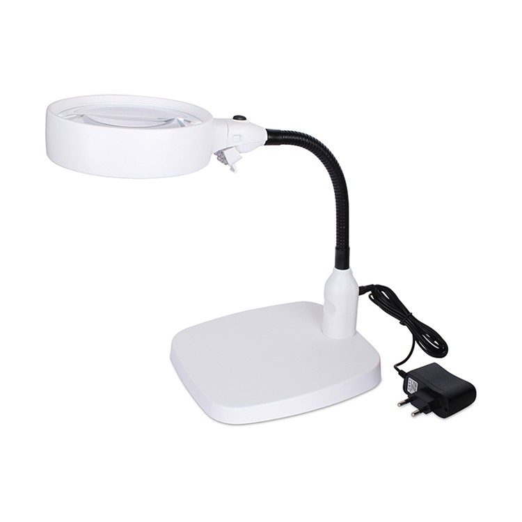 Desk Magnifier with Led Lighting