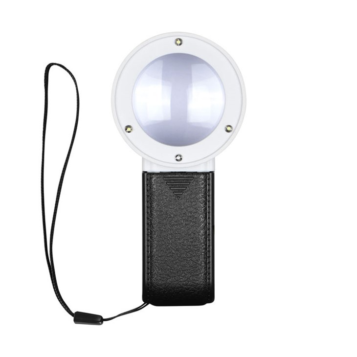 Hand Magnifying Glass With Light