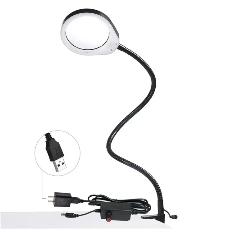 Magnifying Clamp Light